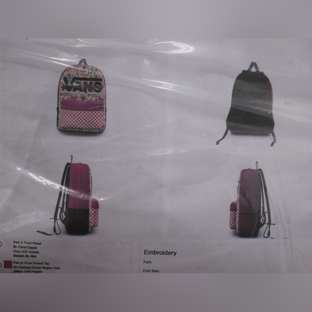 *RARE* Stranger Things Vans Backpack NWT! - Picture 3 of 5